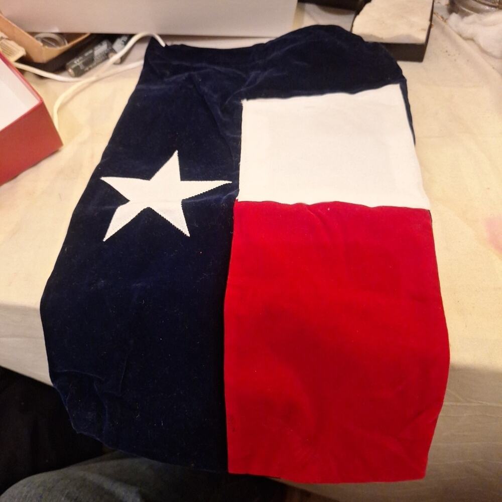 Texas Crown Club Whisky VELVET Drawstring Bag, Collectors Must Have 14.5"x9"